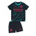 Billige Manchester City Børnetøj Tredjetrøje til baby 2023-24 Kortærmet (+ korte bukser)